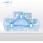 TP-Link Deco XE75 Mesh WLAN Set (Pack de 3), Enrutador y Repetidor Tribanda Wi-Fi 6E AXE5400, 3 Puertos Gigabit para Cada