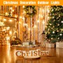 GLUROO 30M Guirnaldas Luminosas de Exterior LED, G40, IP45 Impermeable con 50+2 Bombillas de Plástico, Inastillable Cadena de