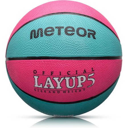 meteor Balón Baloncesto Pelota Basketball Bebe Ball - para los niños y jouvenes y Adultos para Entrenar y Jugar - Tamaño 5 o 6 o