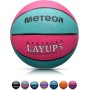 meteor Balón Baloncesto Pelota Basketball Bebe Ball - para los niños y jouvenes y Adultos para Entrenar y Jugar - Tamaño 5 o 6 o