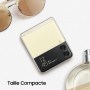 Samsung Galaxy Z Flip3, 128GB Crema, Tarjeta SIM no incluida, Smartphone Android, versión FR (Reacondicionado)