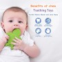 Yoolane® Mordedor Bebe [Original] Juguete de Dentición en Silicona - Herramienta Mordedores Bebes Refrigerante sin BPA |