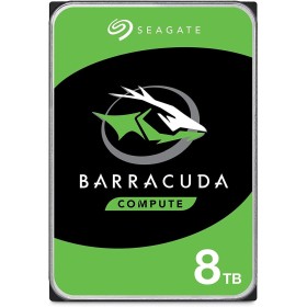 Seagate BarraCuda, 8 TB, disco duro interno, SATA de 6 Gbit/s, 3,5", 5400 RPM, caché de 256 MB para PC de escritorio