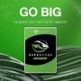 Seagate BarraCuda, 8 TB, disco duro interno, SATA de 6 Gbit/s, 3,5", 5400 RPM, caché de 256 MB para PC de escritorio
