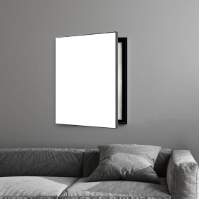 Tapa Cuadro Electrico Cubierta de Caja de Disyuntor Montada en la Pared Blanca, Cubiertas de Caja de Fusibles Decorativas con