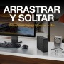 Seagate One Touch 5TB, con protteción de contraseña, disco duro externo portátil, PC, portátil y Mac, USB 3.0, Space Gray, incl.