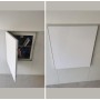 Tapa Cuadro Electrico Cubierta de Caja de Disyuntor Montada en la Pared Blanca, Cubiertas de Caja de Fusibles Decorativas con