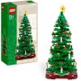 LEGO Christmas Tree Construction Toy, Christmas Decoration for Living Room or Bedroom, Imaginative Play, Family Crafts, Gift for