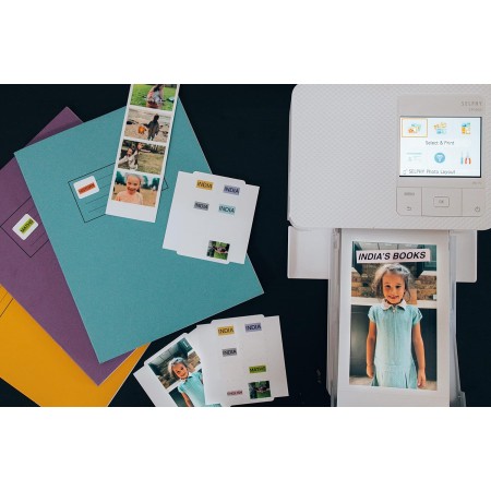 Canon SELPHY CP1500 Impresora Fotográfica Compacta – Impresión Inalámbrica, USB C y Tarjeta SD – Ideal para Scrapbooking y
