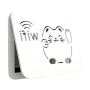 GTFYUDGH 38x28x3cm Cubierta De Panel Eléctrico Decorativa, Cubiertas Decorativas Para Cajas De Fusibles, Cubierta Decorativa