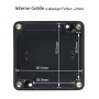 LeMotech Caja de distribución de plástico ABS para proyectos, resistente al agua, IP65, caja eléctrica universal, color negro,