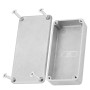 LEPEVNEY Caja de aluminio con sección de caja externa, caja de conexiones, herramienta electrónica, 100 x 50 x 26 mm, 1590 g
