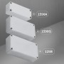 LEPEVNEY Caja de aluminio con sección de caja externa, caja de conexiones, herramienta electrónica, 100 x 50 x 26 mm, 1590 g