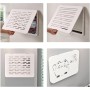Cubierta de panel eléctrico decorativa,Cubierta vertical del medidor hueco,Cubierta de panel eléctrico decorativa,Caja