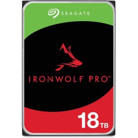 Seagate IronWolf PRO 18TB Interne Festplatte CMR 3.5 Zoll SATA III 256 MB, ST18000NE000 (Reacondicionado)