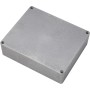 Caja de proyecto de aluminio fundido a presión, adecuada para varias aplicaciones electrónicas (1590XX (145 x 121 x 39 mm)
