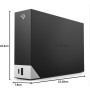 Seagate One Touch Hub 10 TB, Unidad De Disco Duro Externo, USB-C, USB 3.0, para ordenadores de sobremesa, portátiles y Mac,
