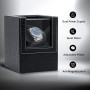 Mcbazel Cargador de Reloj para Relojes automáticos, Caja de Cargador de Reloj de Cuero de PU con patrón de Fibra de Carbono y