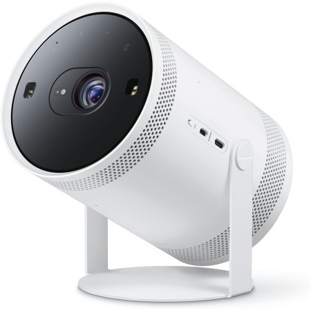 Samsung The Freestyle 2nd Gen SP-LFF3CLAXXXE Smart 2023 - Proyector de 100", Diseño 360º, Smart TV de 100", Calibración