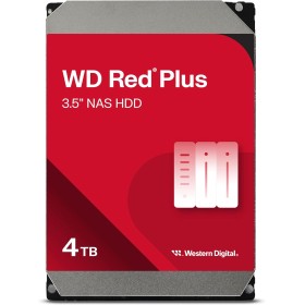 WD Red Plus 4TB NAS Disco Duro Interno 3,5" - 5400 RPM Clase, SATA 6Gb/s, CMR, 256MB Caché