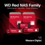 WD Red Plus 4TB NAS Disco Duro Interno 3,5" - 5400 RPM Clase, SATA 6Gb/s, CMR, 256MB Caché
