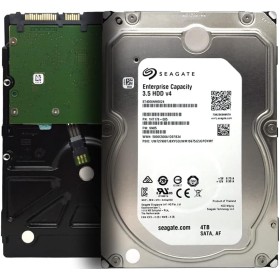Seagate Enterprise Capacity ST4000NM0024 - Disco duro interno (4 TB, 3,5", SATA 6 Gb/s, 7200RPM, 128 MB de caché
