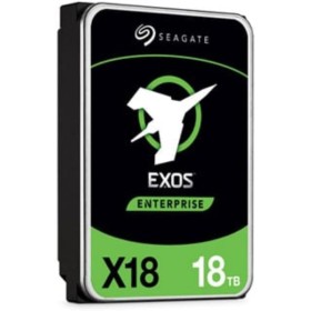 Seagate Exos X18, 18 TB, Disco Duro Interno Enterprise Classe, SATA HDD, CMR 3,5", Hyperscale SATA 6 GB/s, 7.200 RPM, 512e, 4 KB