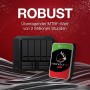 Seagate IronWolf Pro ST16000NE000 interrne NAS Festplatte 16TB HDD, 3.5 Zoll, 7200 U/Min, CMR, 256 MB Cache, SATA 6GB/S,