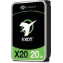 Seagate Technology Exos X20, 20 TB, Unidad de Disco Duro SATA de 3,5 Pulgadas a 6 GB/s, 7.200 RPM, 512e y 4Kn FastFormat, Baja