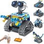 VEPOWER Technic Robot for Kids, 5 in 1 Robot with App Remote Control, Programmable Robot Building Set, Creative Educational Gift
