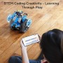 VEPOWER Technic Robot for Kids, 5 in 1 Robot with App Remote Control, Programmable Robot Building Set, Creative Educational Gift