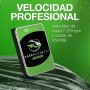 Seagate BarraCuda Pro, 10 TB, Disco duro interno de alto rendimiento, HDD, 3,5", SATA 6 GB/s, 7200 RPM, caché de 256 MB para PC