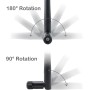 GTIWUNG 5 Piezas 2.4GHz 5GHz Dual Band WiFi RP-SMA Antena, Antena WiFi Doble Banda RP-SMA Macho para Enrutador WiFi Inalámbrico