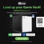 Seagate Technology Game Drive for Xbox, 4TB, External Hard Drive Portable, USB 3.2 Gen 1, Black with built-in green LED bar,