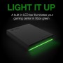 Seagate Technology Game Drive for Xbox, 4TB, External Hard Drive Portable, USB 3.2 Gen 1, Black with built-in green LED bar,