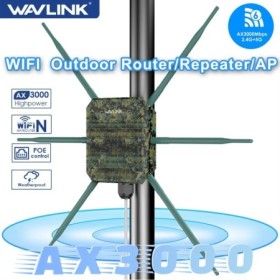 WAVLINK-enrutador/repetidor/AP 5G para exteriores, extensor de malla W
