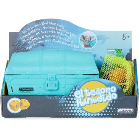Tesoro hundido - Juego de piscina con dados de espuma y piezas de tesoro. ¡Encuentra el tesoro y supera los desafíos! Juguete de