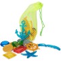 Tesoro hundido - Juego de piscina con dados de espuma y piezas de tesoro. ¡Encuentra el tesoro y supera los desafíos! Juguete de