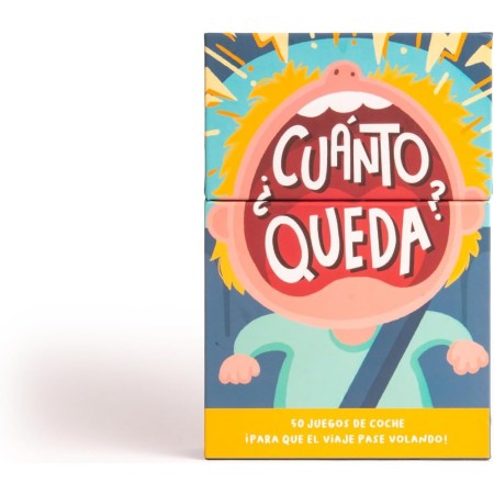 Regalador ¿CUÁNTO Queda? El Juego Familiar más Divertido para los Viajes en Coche Que hará Que los kilómetros pasen en un pispás