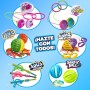 Bizak Splash Atom, Juego de Agua para 2 Jugadores, Incluye 36 Globos Reemplazables, Juego Activo al Aire Libre, Niños y Niñas +6