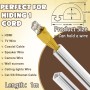 Canaleta de Cables Autoadhesiva,1m Tapa Cables Pared Blanco Semicircular,Cubre Cables Pared Canaleta Adhesiva para Cables para