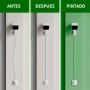 Canaletas Adhesivas para Cables 15x10mm Pack de 4, 6, 8 o 10 Metros, Organizador de Cables, Canaleta Cables Pared Adhesivo,
