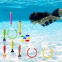 JOYIN Juguetes de Buceo 18 Piezas Juegos de Agua Verano Piscina Juguetes para Nadar bajo el Agua Conjunto Juguetes de
