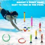 JOYIN Juguetes de Buceo 18 Piezas Juegos de Agua Verano Piscina Juguetes para Nadar bajo el Agua Conjunto Juguetes de