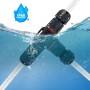 FOGAWA 2 Piezas Caja de Conexiones Impermeable IP68, T Forma Conector de Cable Estanco, Conectores Electricos Rapidos de 3 vías