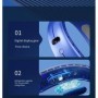 Ventilador de cuello colgante, 6000mAh, portátil, sin aspas, recargabl