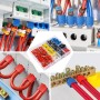 Asyduey Kit de Férulas de Alambre Doble de 750 Piezas, Férulas de Terminal de Cable, Conector de Engarzado, Férulas Gemelas, Kit