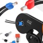 Asyduey Kit de Férulas de Alambre Doble de 750 Piezas, Férulas de Terminal de Cable, Conector de Engarzado, Férulas Gemelas, Kit