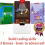 Osmo - Coding Starter Kit for iPad - 3 Hands-on Learning Games - Ages 5-10+ - Learn to Code, Coding Basics & Coding Puzzles -