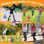ZHHGOO 40 Piezas Juegos Exterior Niños, Juegos De Lanzamiento para Fiestas, Juego Niño 2 3 4 5 6 Años, Juegos De Lanzamiento De